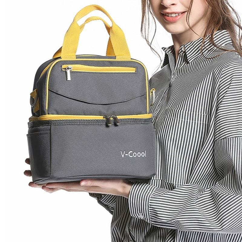 Sac Isotherme Repas Bébé - Gris Sac Isotherme