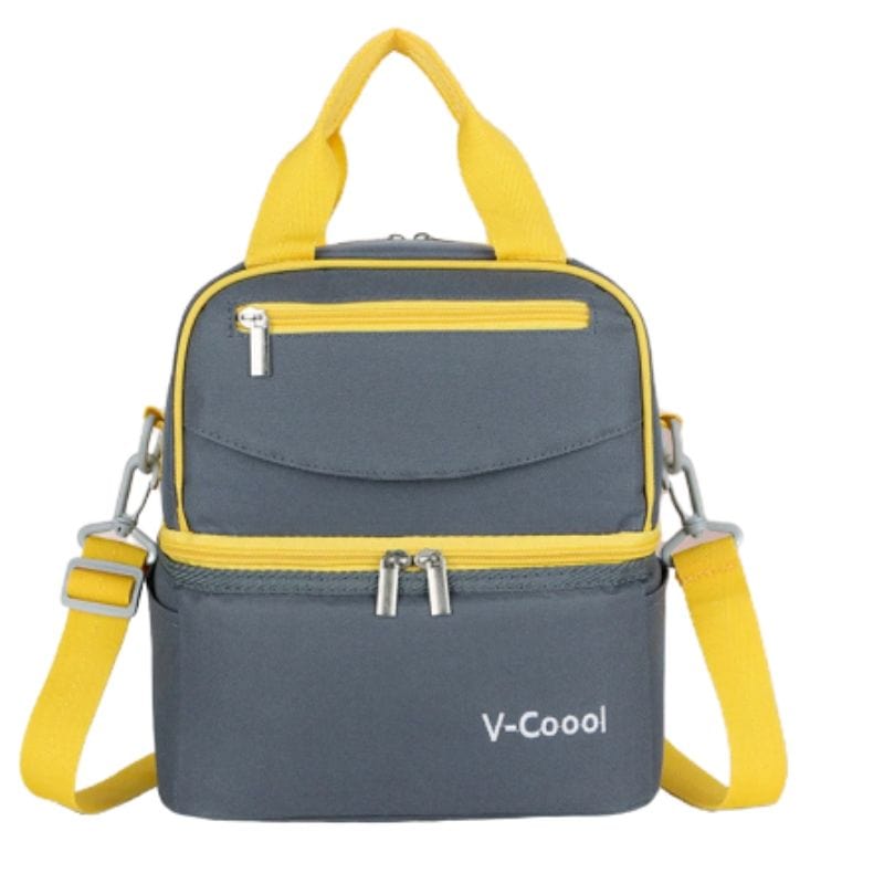 Sac Isotherme Repas Bébé - Gris Sac Isotherme