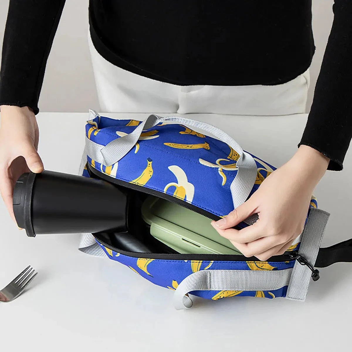 Sac Isotherme Repas Femme - Lunch Bag Motifs Tendance Sac Isotherme