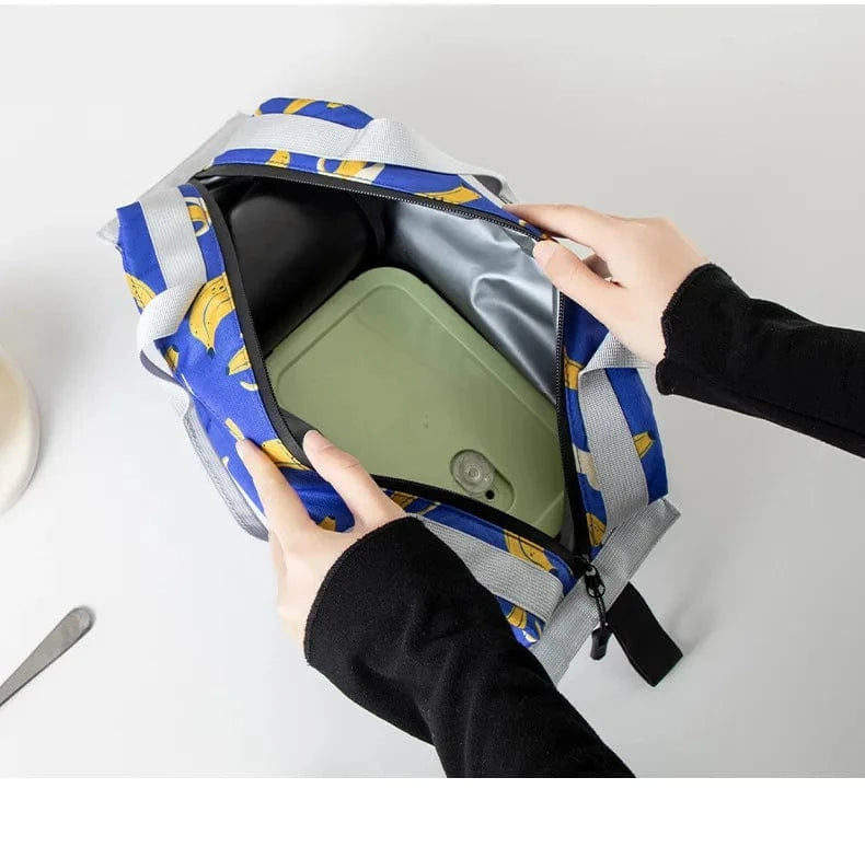 Sac Isotherme Repas Femme - Lunch Bag Motifs Tendance Sac Isotherme