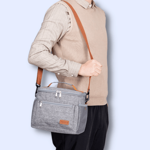 Sac Isotherme Repas gris homme