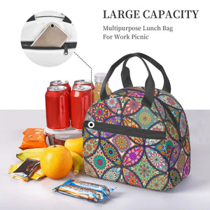 Sac Isotherme Repas Motifs Mandala Sac Isotherme