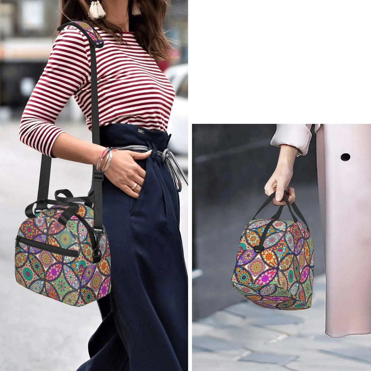 Sac Isotherme Repas Motifs Mandala Sac Isotherme