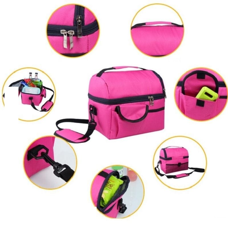 Sac Isotherme Repas | Rose Sac Isotherme