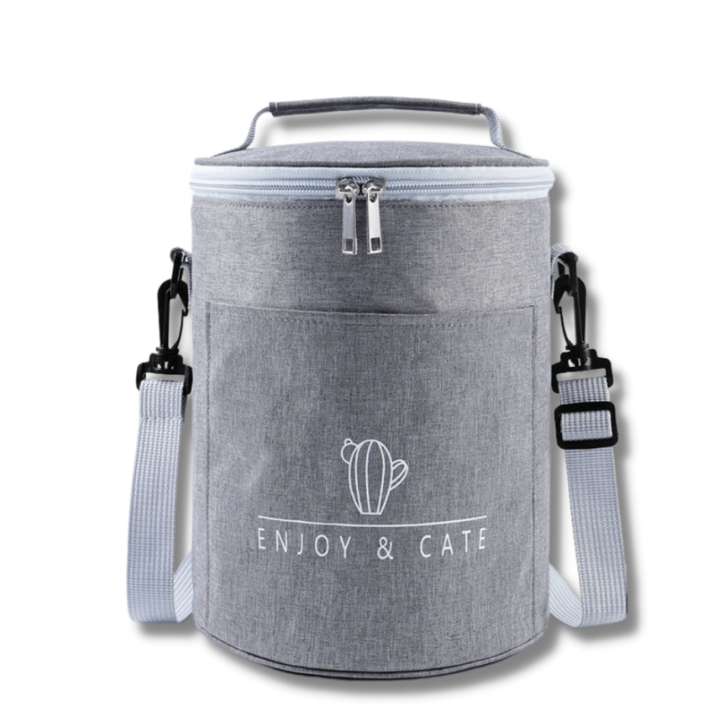 Sac Isotherme Rond Gris Sac Isotherme