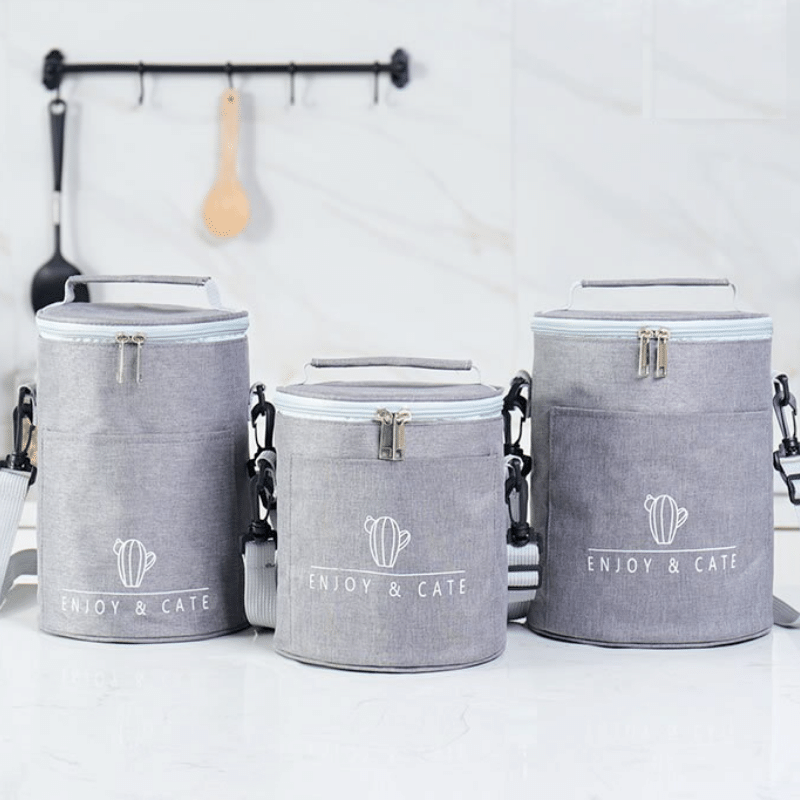Sac Isotherme Rond Gris Sac Isotherme