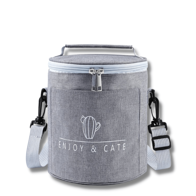 Sac Isotherme Rond Gris Sac Isotherme