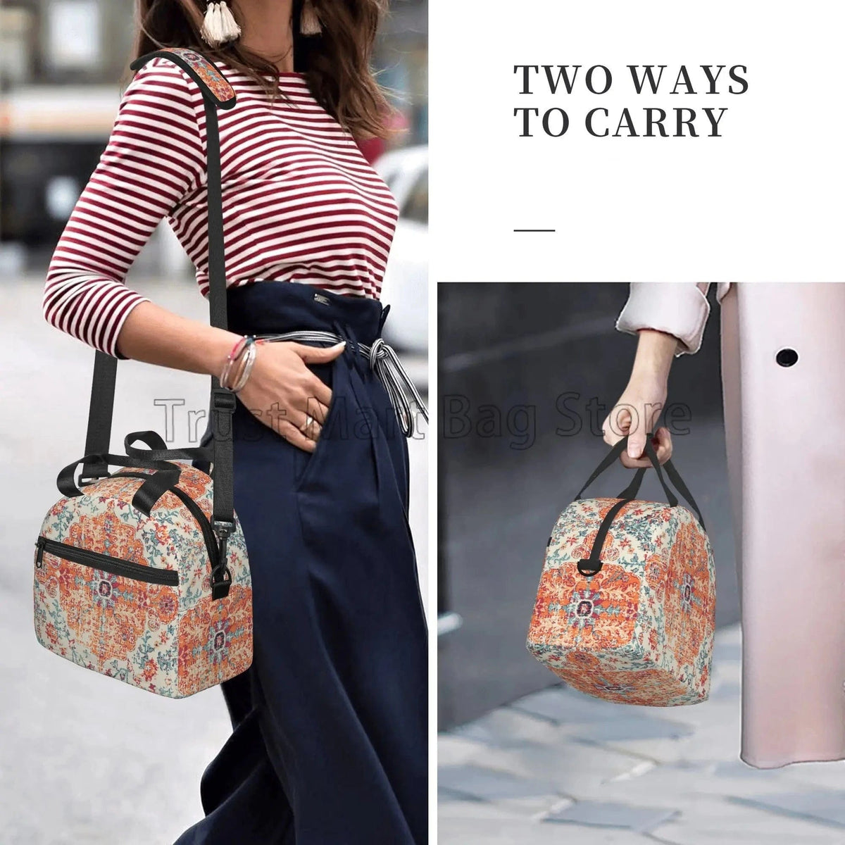 Sac Repas Isotherme Design Oriental Sac Isotherme