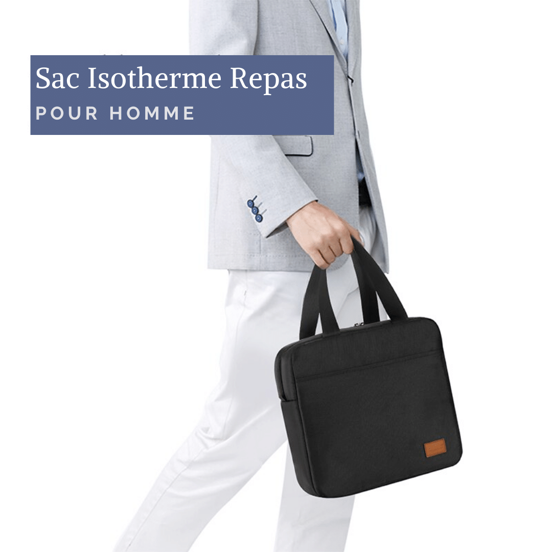 Sac isotherme repas pour homme