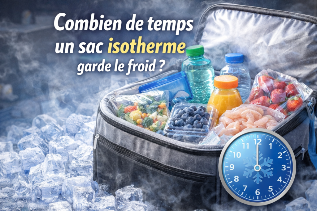 Combien de temps un sac isotherme garde le froid ?