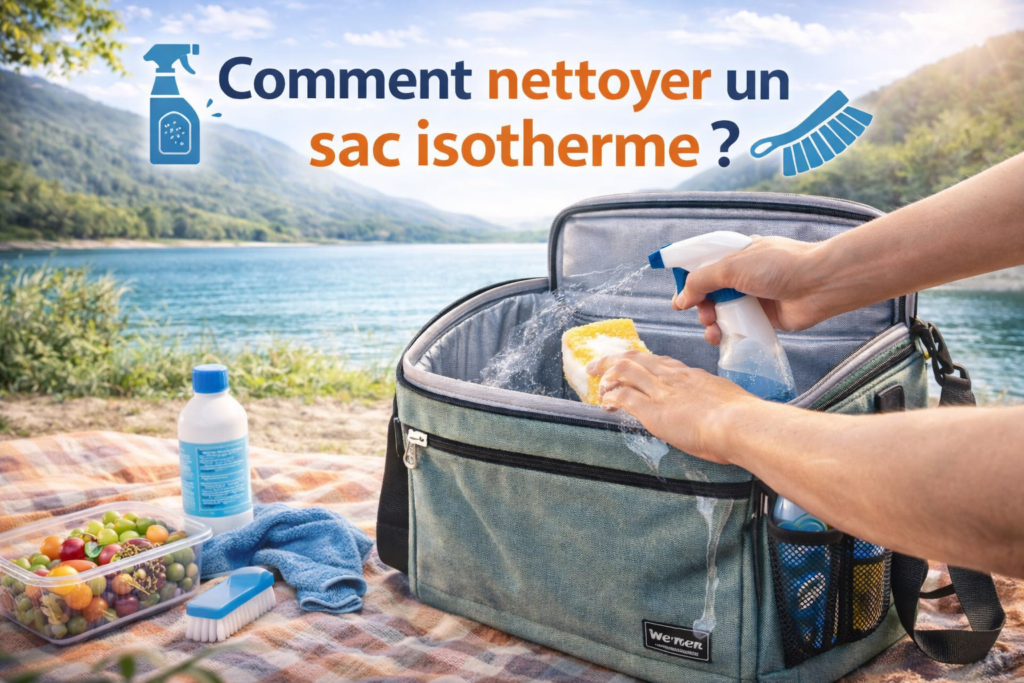 Comment laver un sac isotherme à la main sans l’abîmer