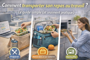 Comment transporter son repas au travail ? Le guide simple (et vraiment pratique)