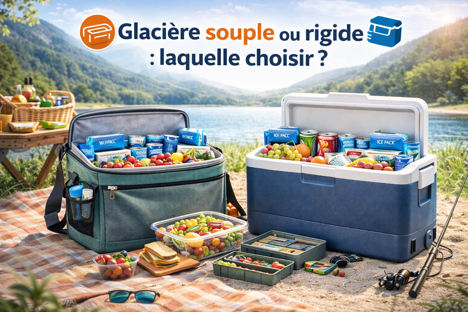 Glacière souple ou rigide : laquelle choisir ?