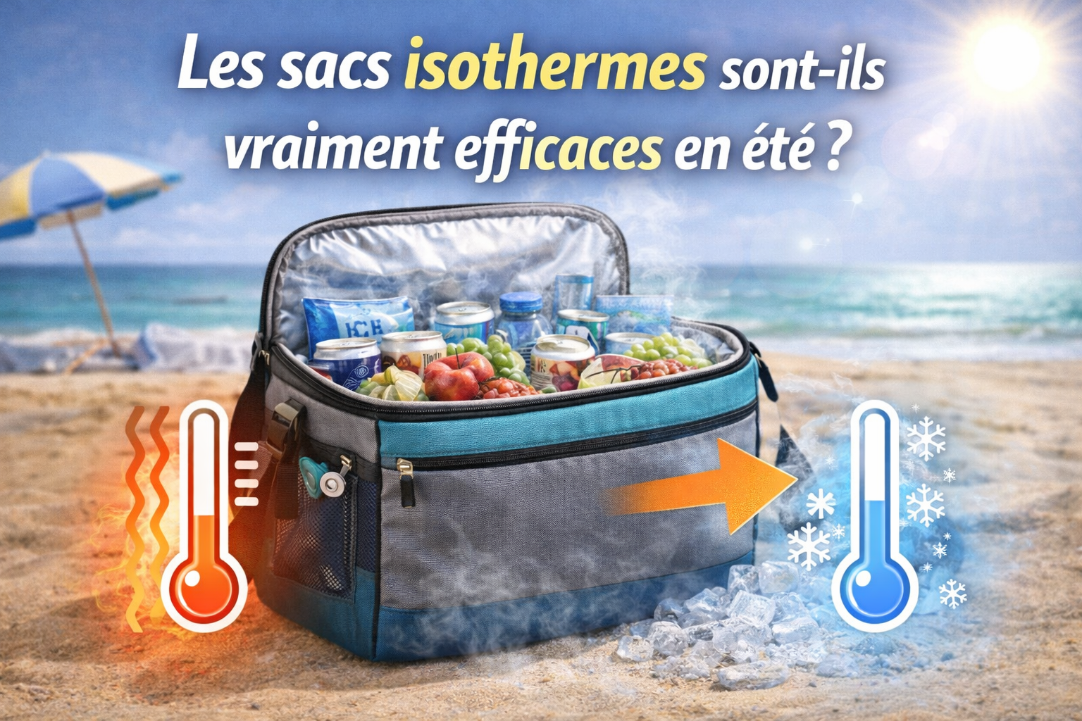 Les sacs isothermes sont-ils vraiment efficaces en été ?