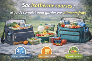 Sac isotherme courses : le guide complet pour garder vos aliments frais