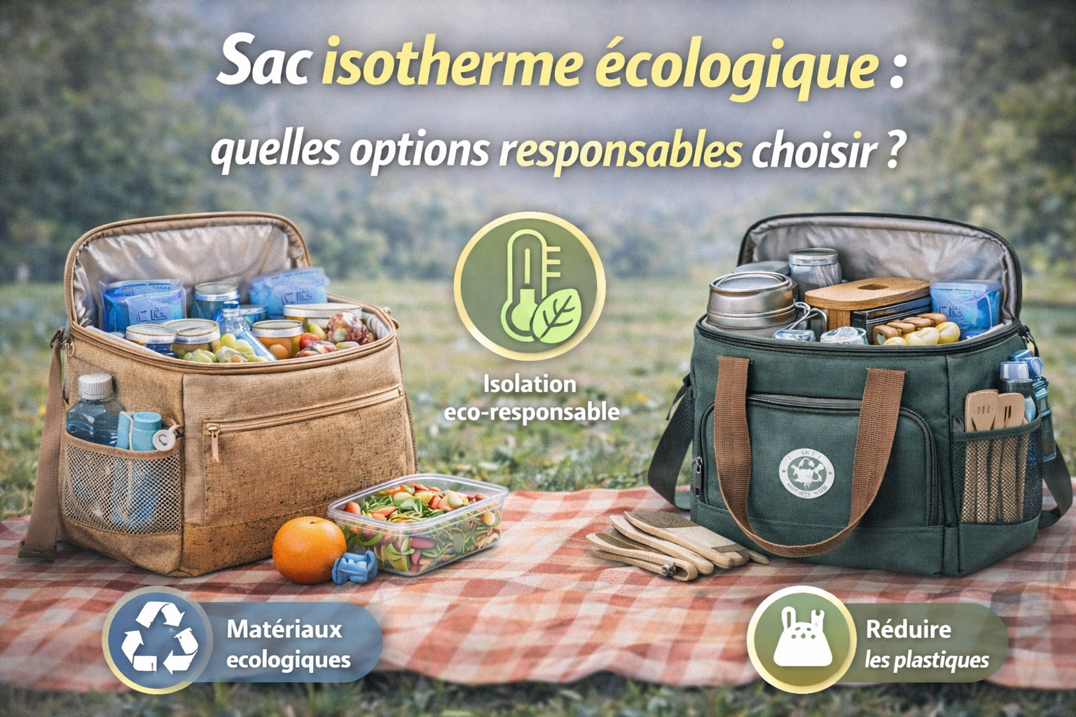 Sac isotherme écologique : quelles options responsables choisir ?