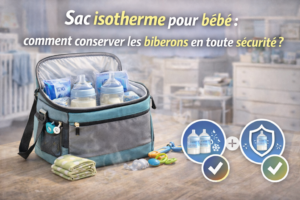Sac isotherme pour bébé : comment conserver les biberons en toute sécurité ?