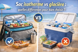 Sac isotherme vs glacière : quelles différences pour bien choisir ?