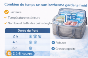 Durée du froid dans un sac isotherme