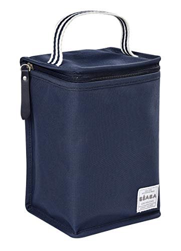 Grand sac isotherme pour bébé – Bleu Marine