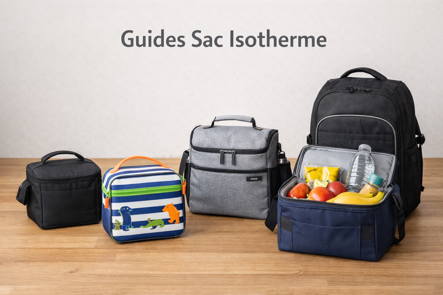 guides sac isotherme comparatif modèles bureau famille enfant