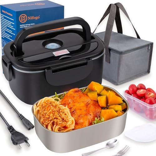 Lunch Box Chauffante 12V 100W 1,5L 3-en-1