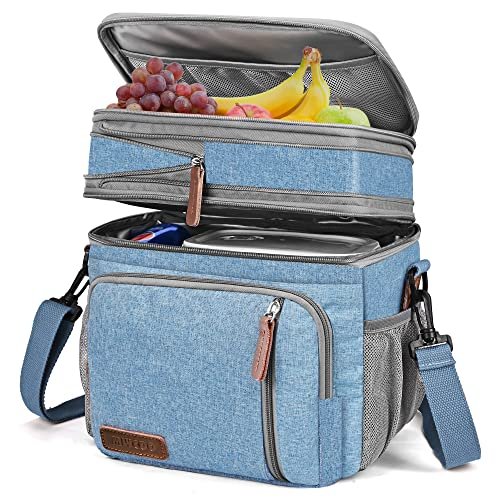 Sac Isotherme Repas 15L Séparation Chaud Froid
