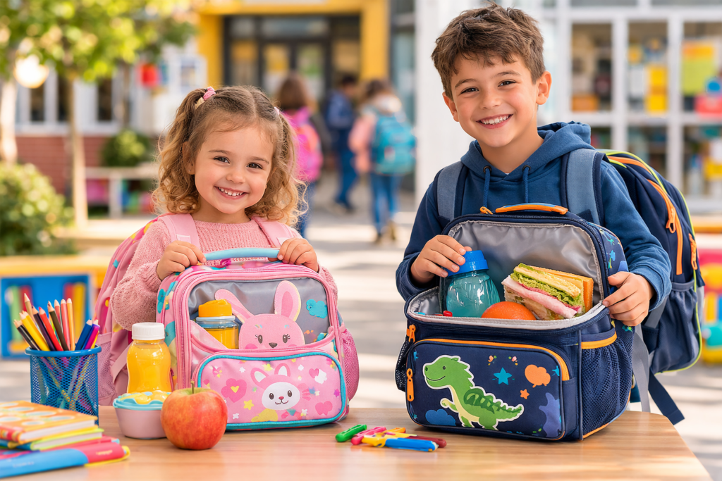 sac isotherme enfant maternelle primaire transport repas