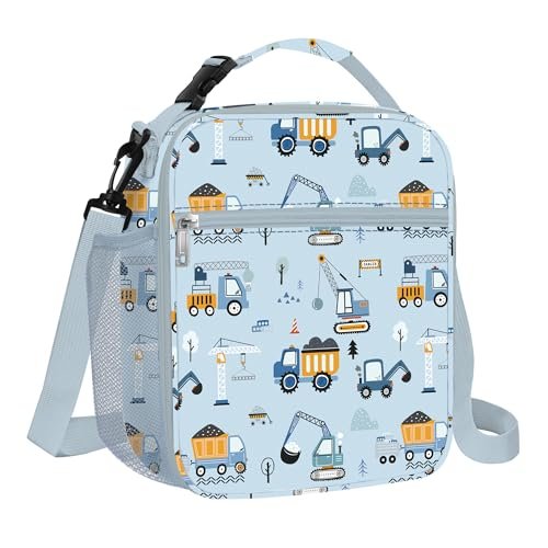 Sac Isotherme Enfant Camions & Engins de Chantier