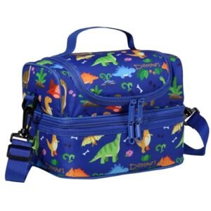 Sac Isotherme Enfant Dinosaure Bleu – Lunch Bag École Garçon