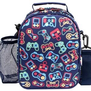Sac Isotherme Enfant Gamer Jeux Vidéo Double Compartiment