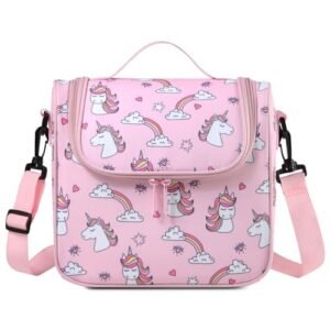 Sac Isotherme Enfant Licorne Rose – Lunch Bag pour Fille