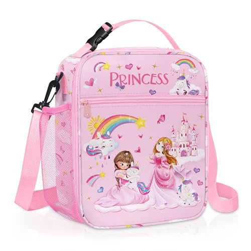 Sac isotherme enfant à motif princesse