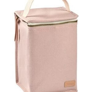 Sac isotherme pour repas bébé, rose, 22 cm – format souple et pliable