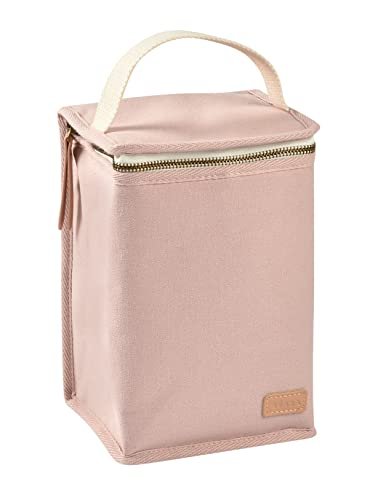 Sac isotherme pour repas bébé, rose, 22 cm – format souple et pliable