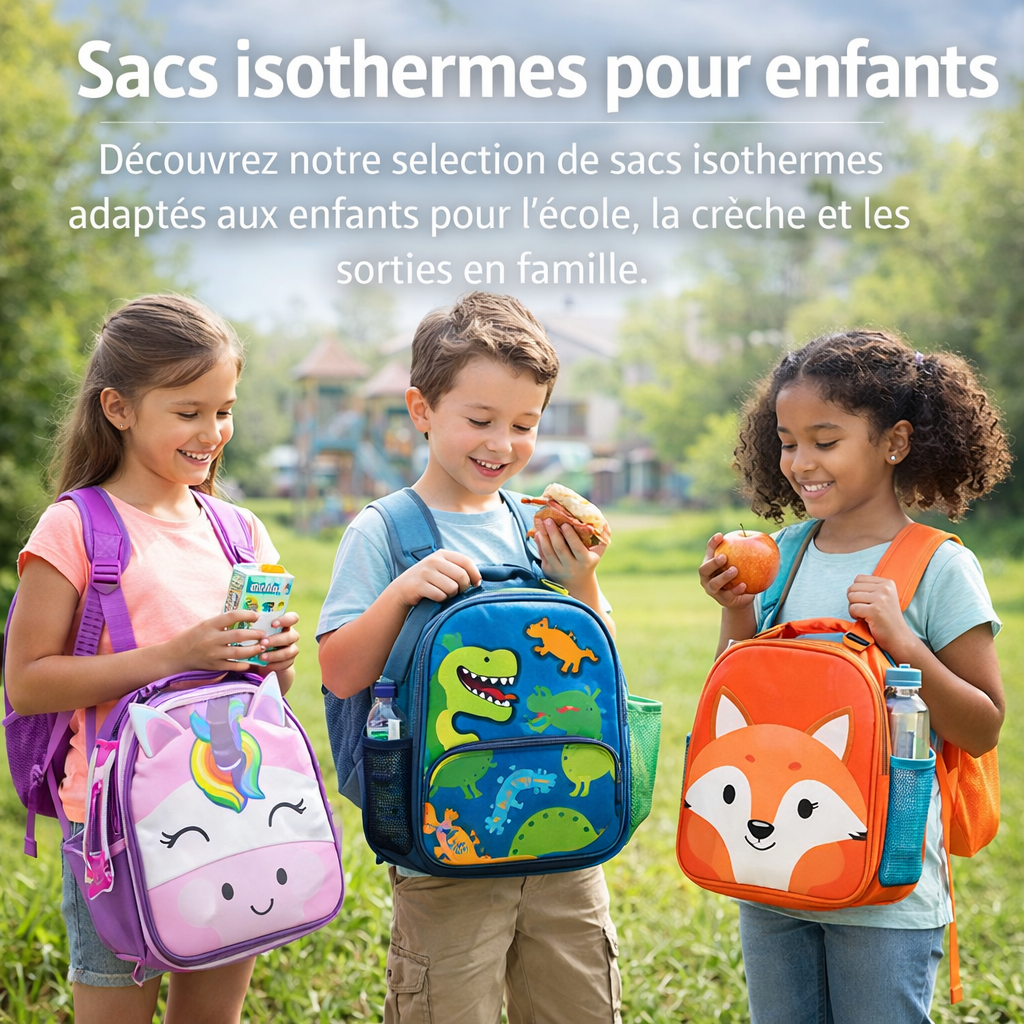 sacs isothermes pour enfants