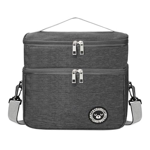 TUXUNQING Sac isotherme repas 9,6L, Petit sac isotherme, Sac lunch isotherme, Sac glaciere isotherme, Lunch bag isotherme, Glacière repas pour le travail, les voyages, le bureau et les pique-niques