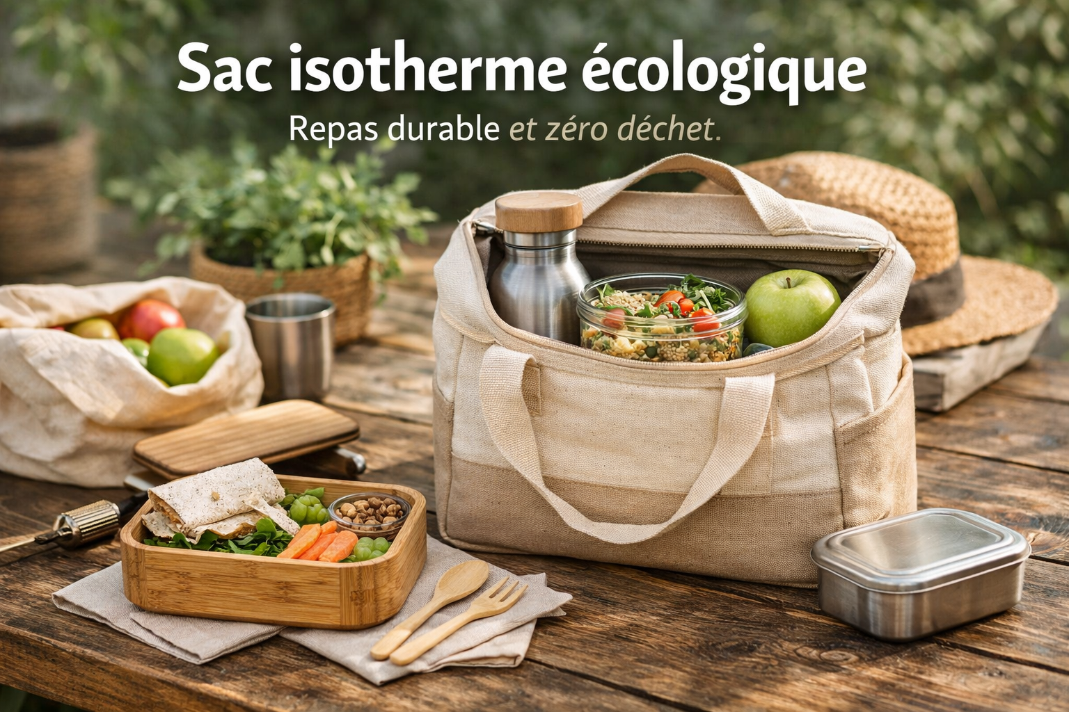 Sac isotherme écologique : le guide complet pour un choix durable