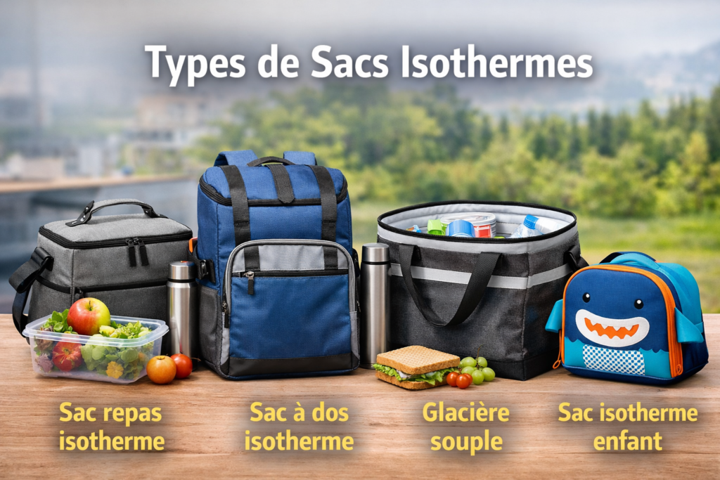 types sac isotherme sac repas sac a dos glaciere souple enfant + comparatif de sacs isothermes