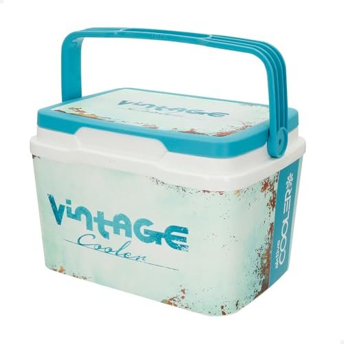 Glacière rigide 5L vintage – Compacte pour repas et boissons