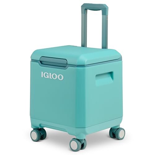 Glacière rigide à roulettes 20L Igloo – poignée télescopique