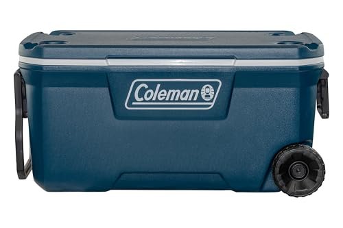 Grande glacière rigide à roulettes 94L Coleman – 5 jours de froid